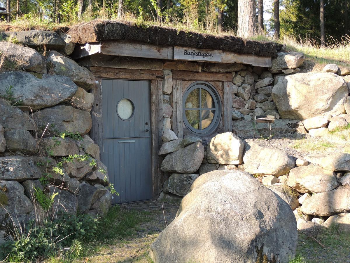 Hjaertasjoestugor Lonsboda Esterno foto